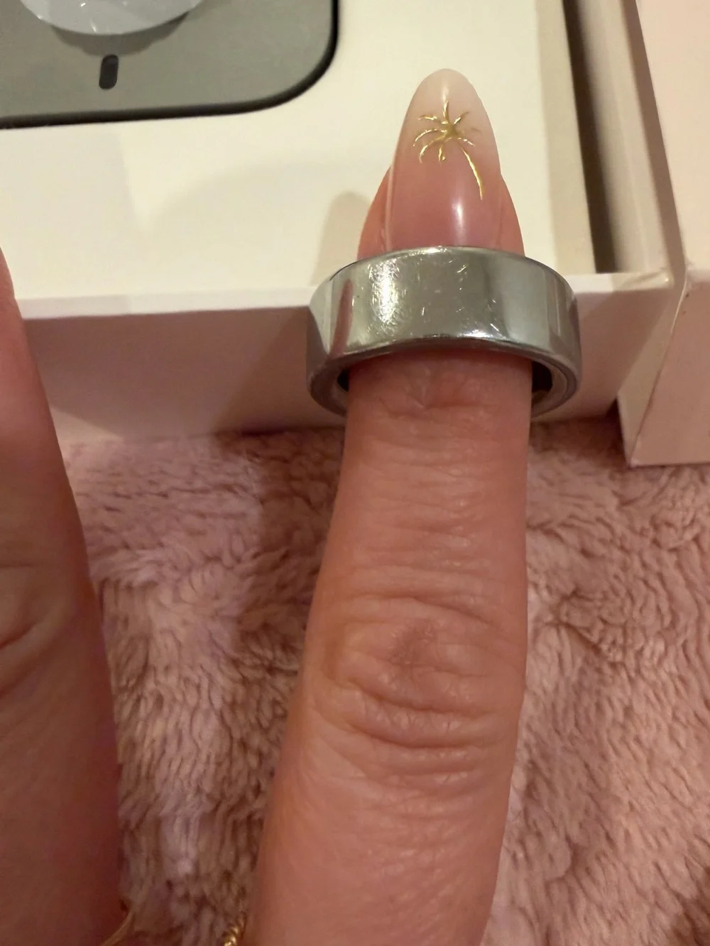 Oura Ring Gen 4 Size 7 Silver